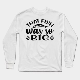 Wishing I Was Fishing - Less Talk More Fishing - Gift For Fishing Lovers, Fisherman - Black And White Simple Font Long Sleeve T-Shirt